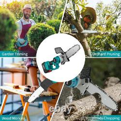 SeeSii Mini Cordless Battery Powered Brushless Chainsaw fits for Tree Household