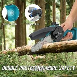Seesii 24V Handheld 6 Inch Brushless Chain saw Cordless Pruning Saw Cutting Tool