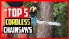 Top 5 Best Cordless Chainsaws Review 2022