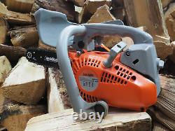 Top Handle Petrol Chainsaw Topping Limbing 26cc Engine 10 Bar 2 Chains Bag Pro