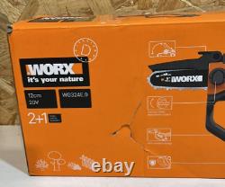 WORX WG324E 18V (20V MAX) One Handed Cordless Pruning Saw 2.0Ah Battery, 20 V