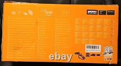 WORX WG324E. 2 (20V MAX) One Handed Cordless Pruning Saw 2 x 2.0Ah Batteries