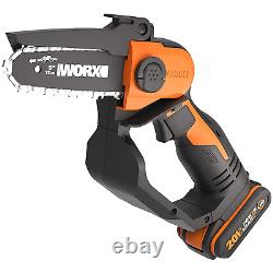 Worx WG324E 20V Cordless Pruning Chainsaw With 1x 2.0Ah Battery & Charger