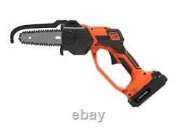 Yard Force 20V Cordless 10cm Mini Pruning Saw with Li-Ion Battery and Charger